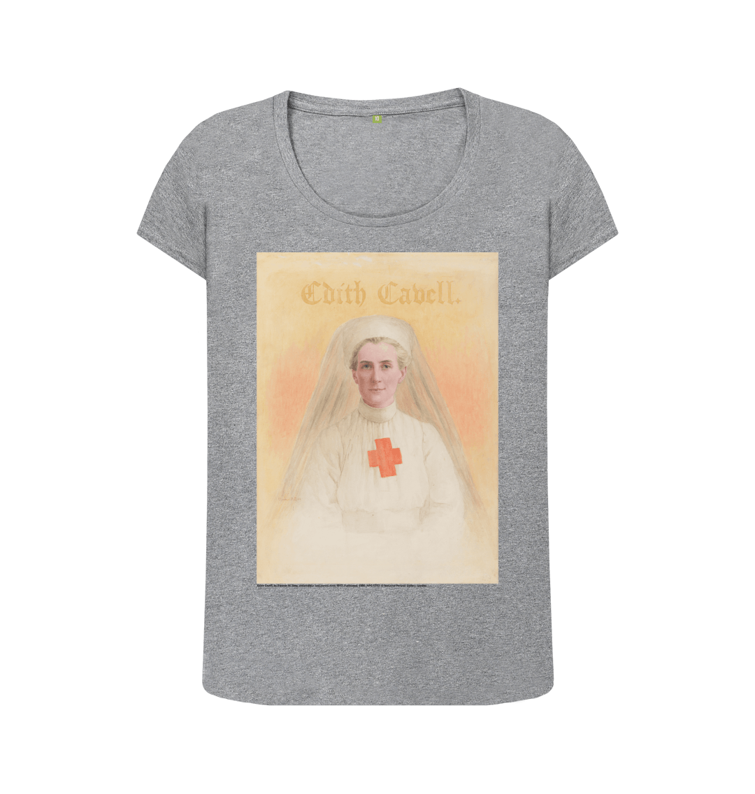 Athletic grey printed t shirt front