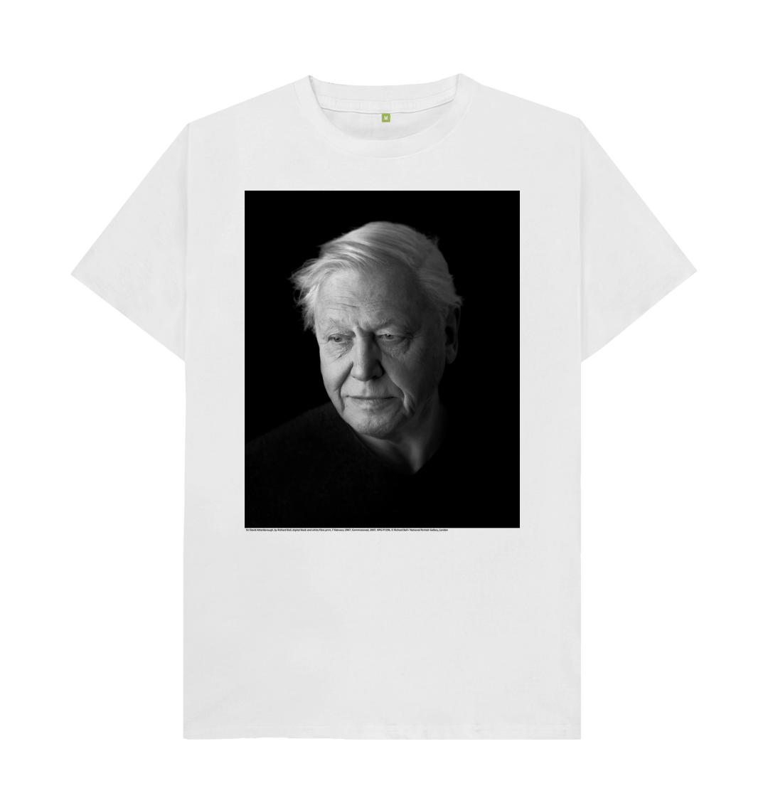 White printed t shirt front