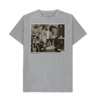 Athletic Grey Printed T-shirt Front