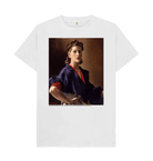 White Printed T-shirt Front