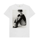 White Printed T-shirt Front