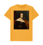 Mustard Printed T-shirt Front