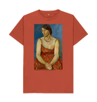 Rust Printed T-shirt Front