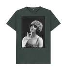 Dark Grey Printed T-shirt Front