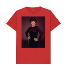 Red Printed T-shirt Front