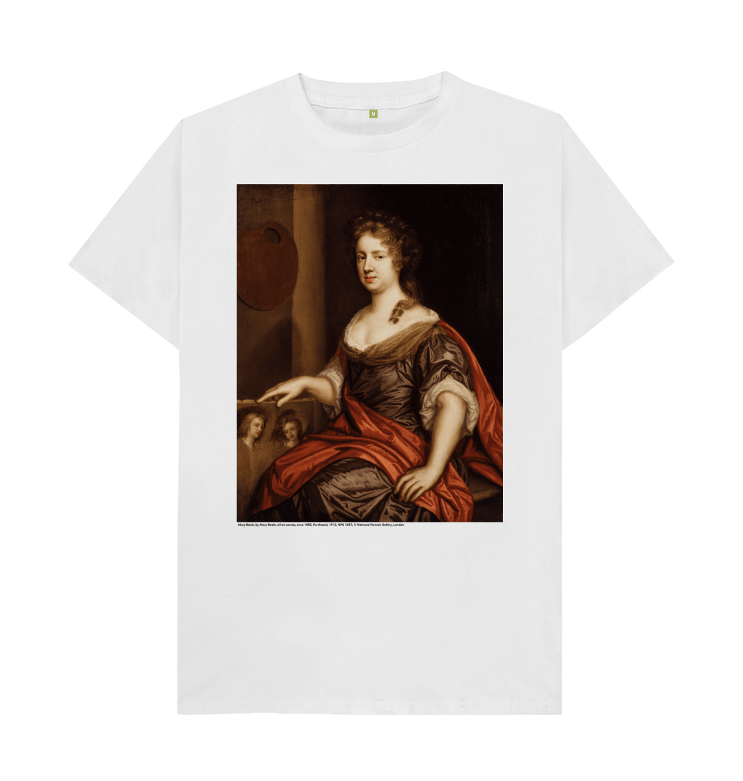 White printed t shirt front
