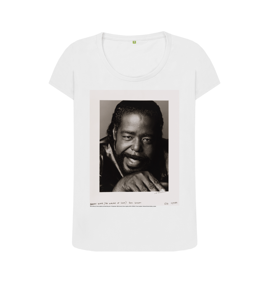 White printed t shirt front