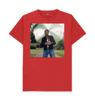 Red Printed T-shirt Front