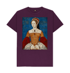Purple Printed T-shirt Front