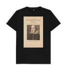 Black Printed T-shirt Front