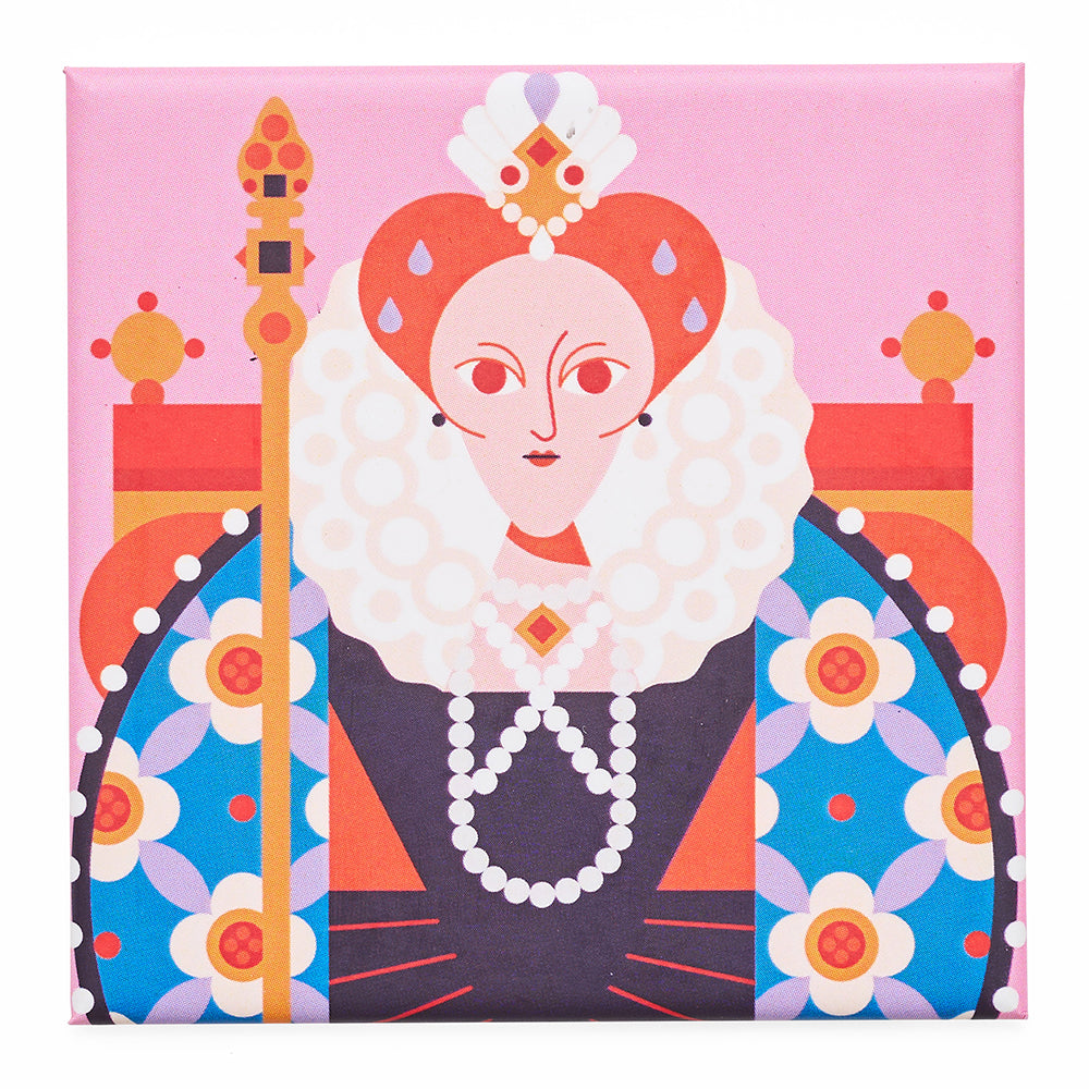 Queen elizabeth i owen davey magnet