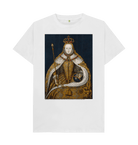 White Printed T-shirt Front