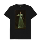 Black Printed T-shirt Front