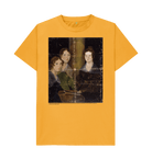Mustard Printed T-shirt Front