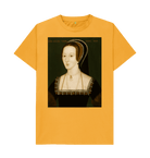 Mustard Printed T-shirt Front