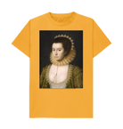 Mustard Printed T-shirt Front