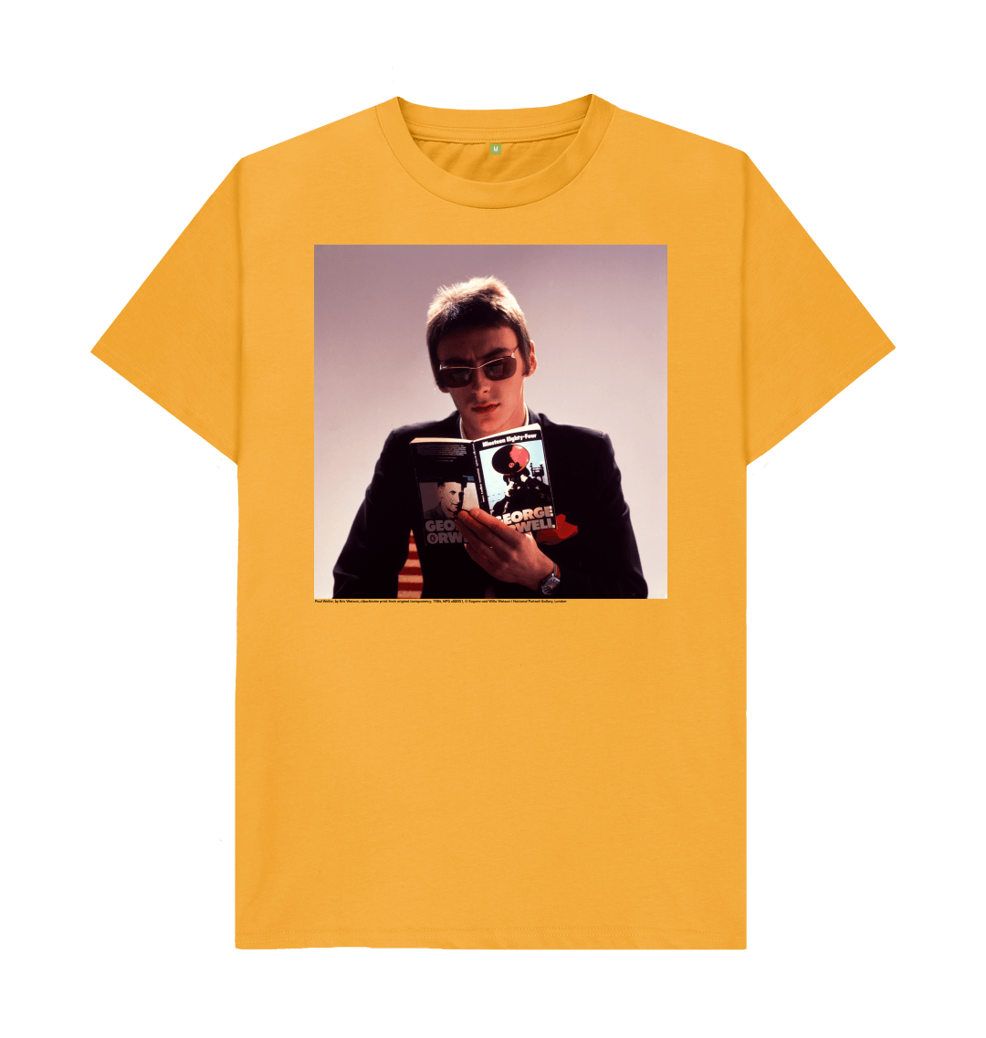 Mustard printed t shirt front