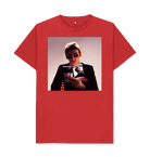 Red Printed T-shirt Front