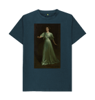Denim Blue Printed T-shirt Front