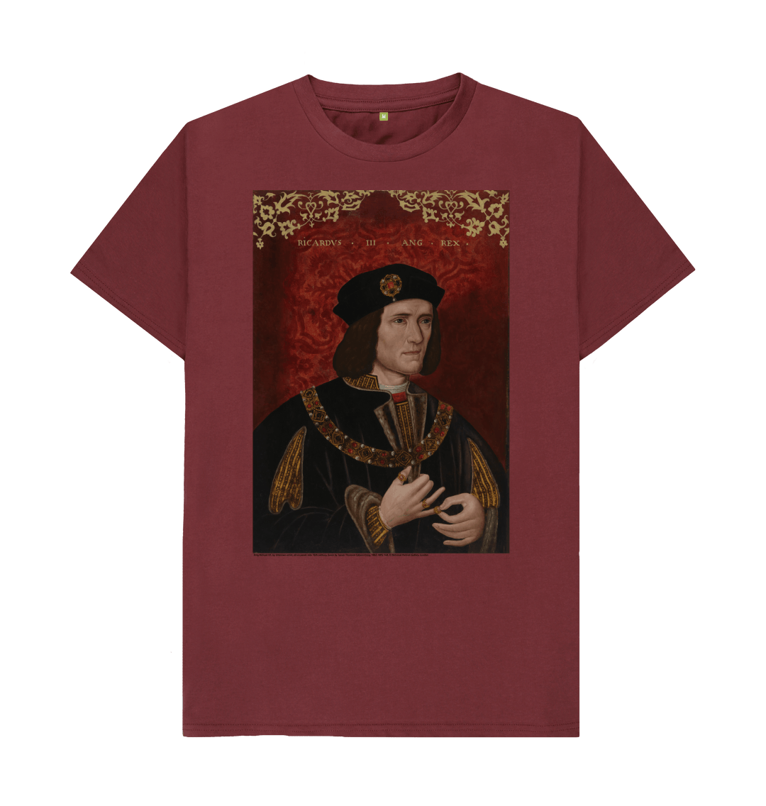 Red wine printed t shirt front