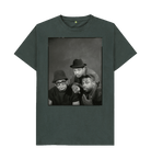 Dark Grey Printed T-shirt Front