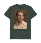 Dark Grey Printed T-shirt Front