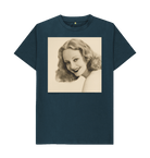 Denim Blue Printed T-shirt Front