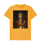 Mustard Printed T-shirt Front