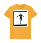 Mustard Printed T-shirt Front