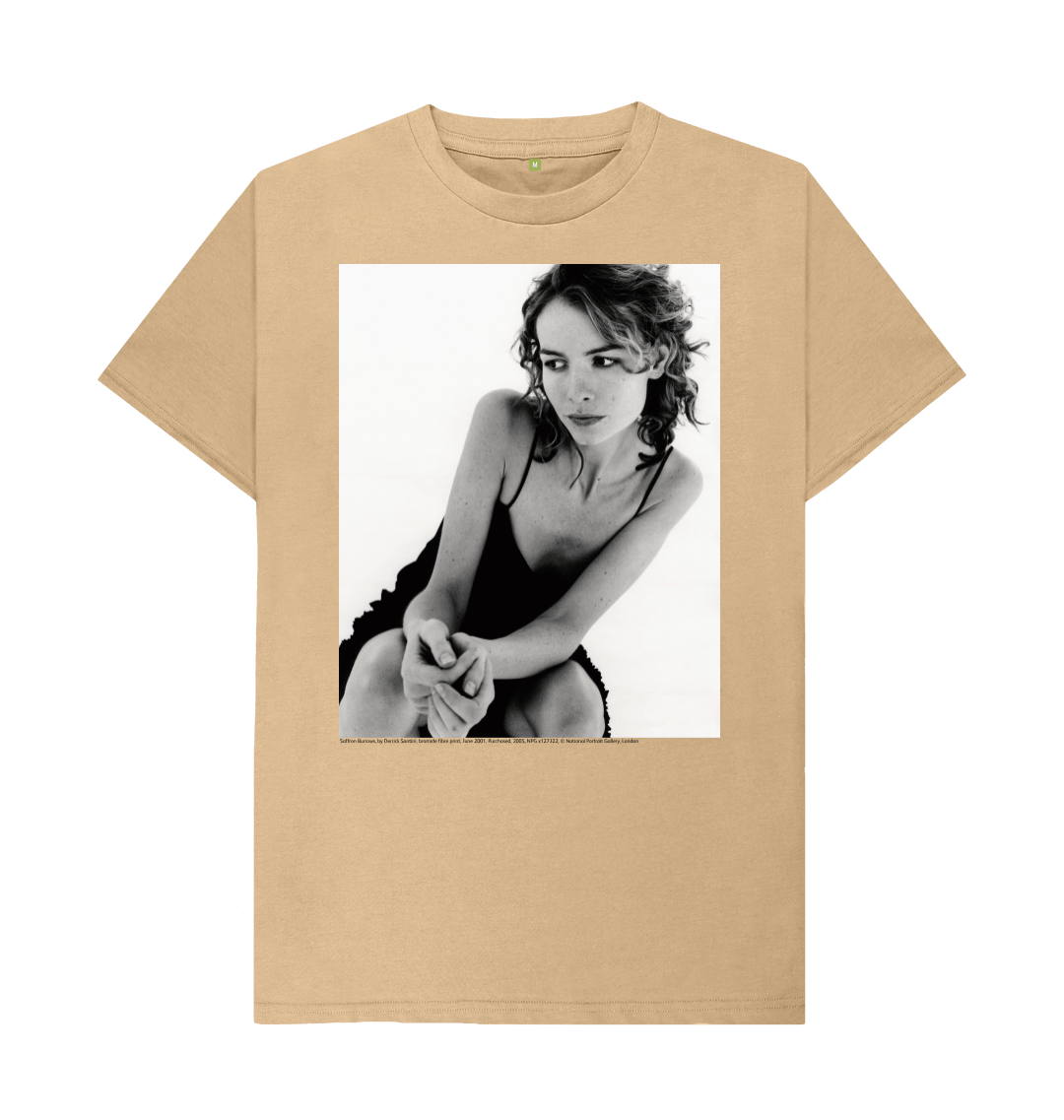 Sand printed t shirt front