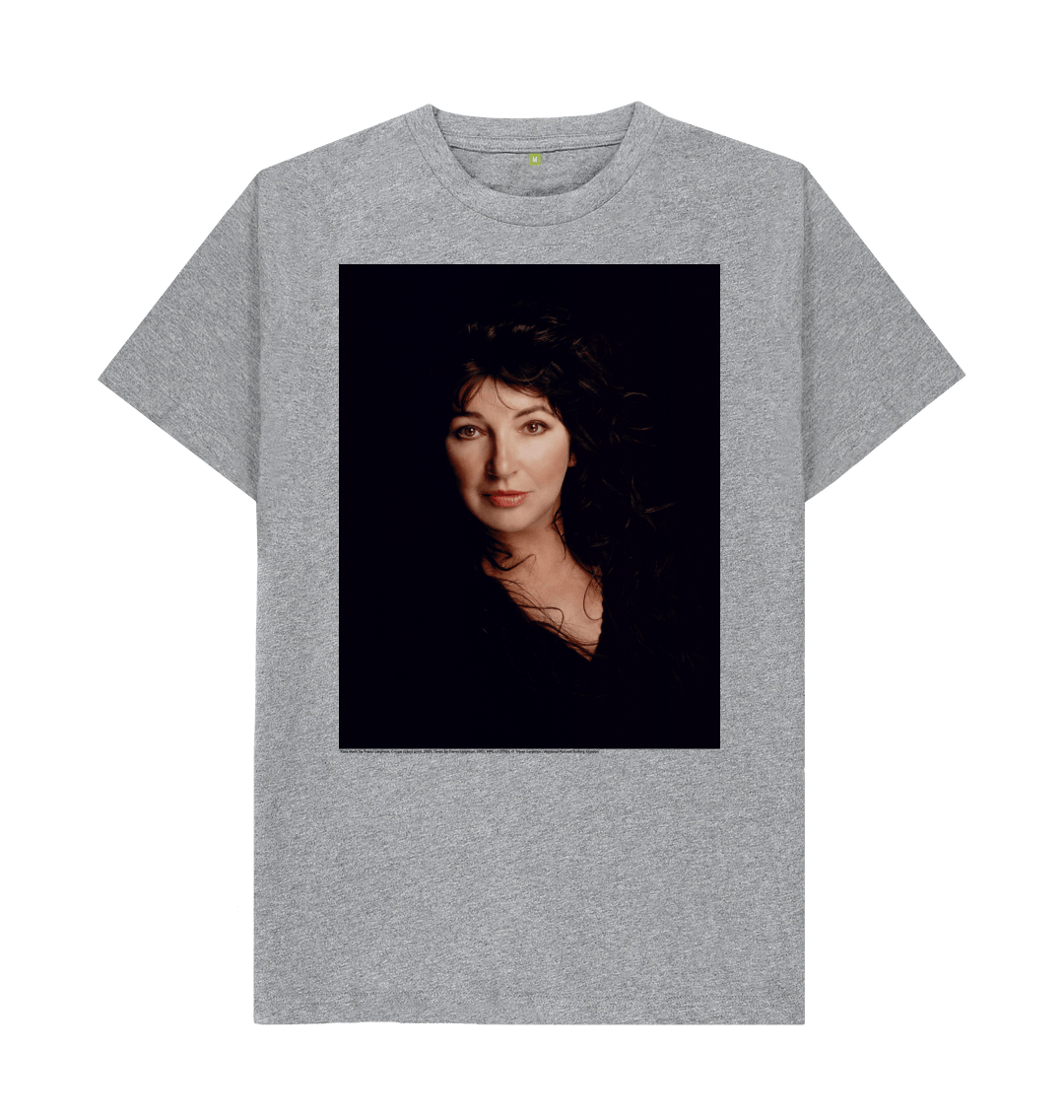 Athletic grey printed t shirt front