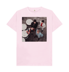 Pink Printed T-shirt Front