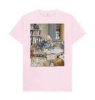 Pink Printed T-shirt Front
