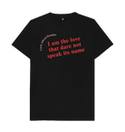 Black Printed T-shirt Front