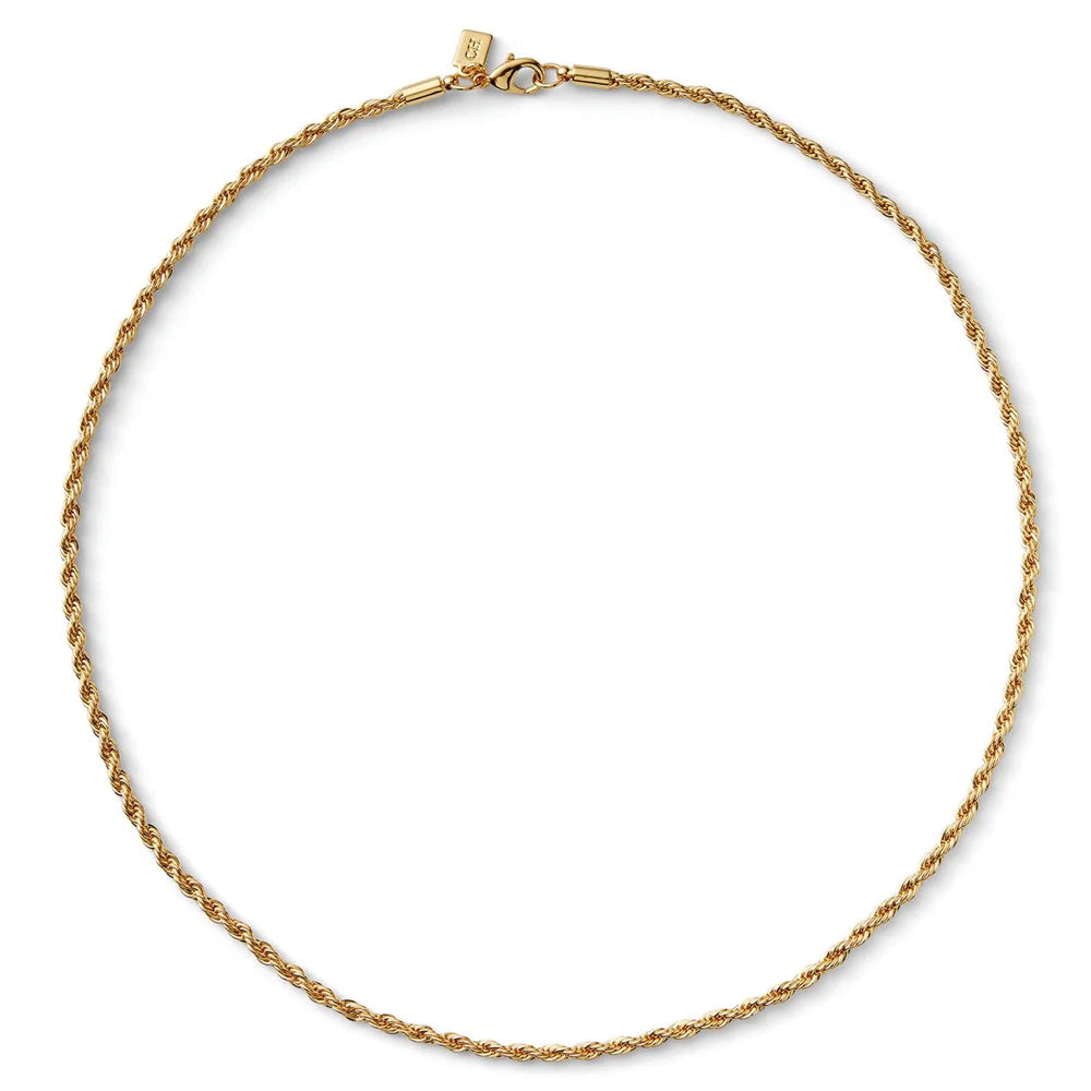 Rope chain gold