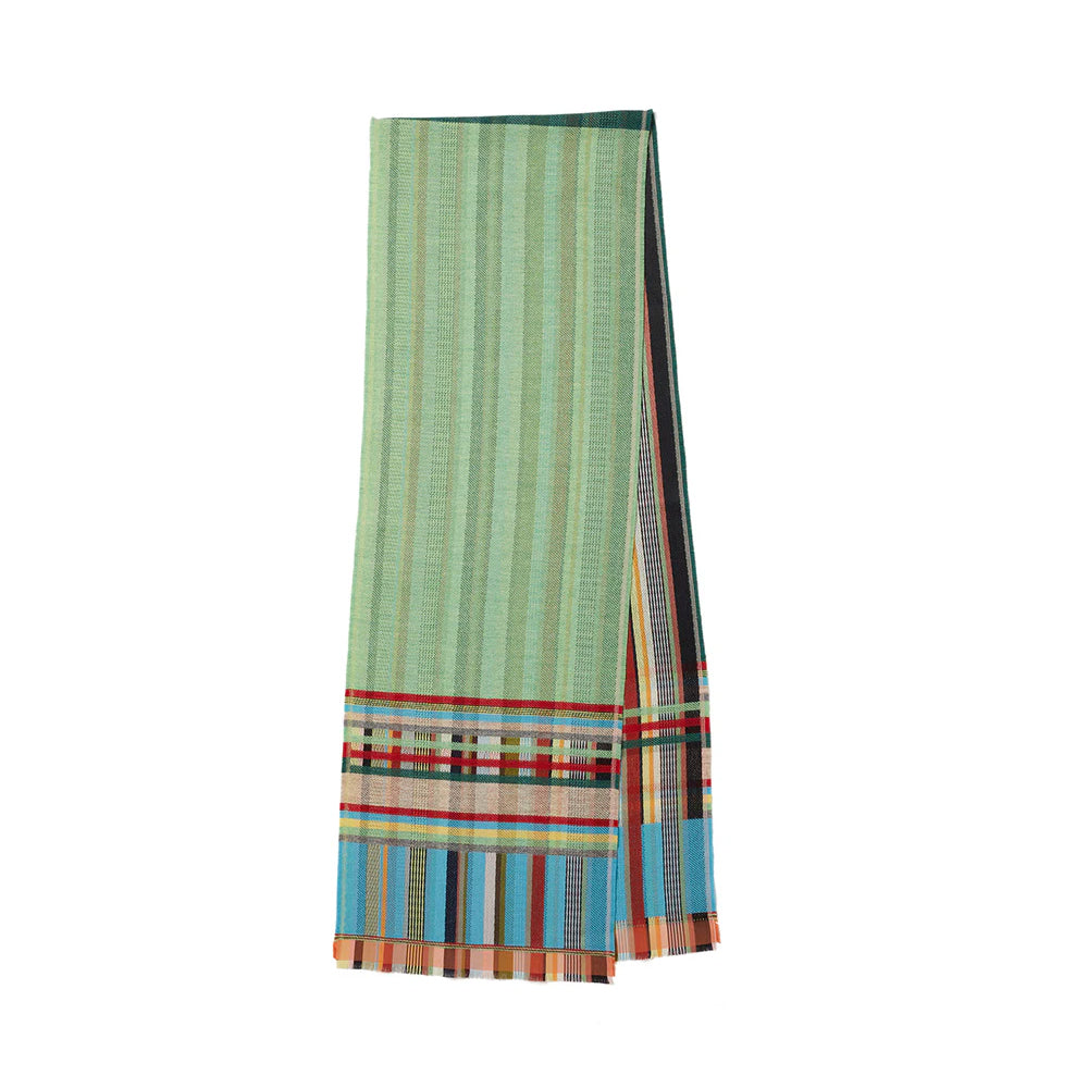 Rosa silk lambswool scarf caterpillar 2