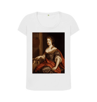 White Printed T-shirt Front