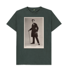 Dark Grey Printed T-shirt Front