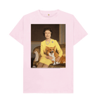 Pink Printed T-shirt Front