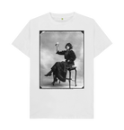 White Printed T-shirt Front