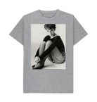 Athletic Grey Printed T-shirt Front