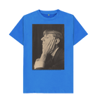 Bright Blue Printed T-shirt Front