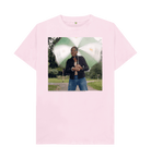 Pink Printed T-shirt Front
