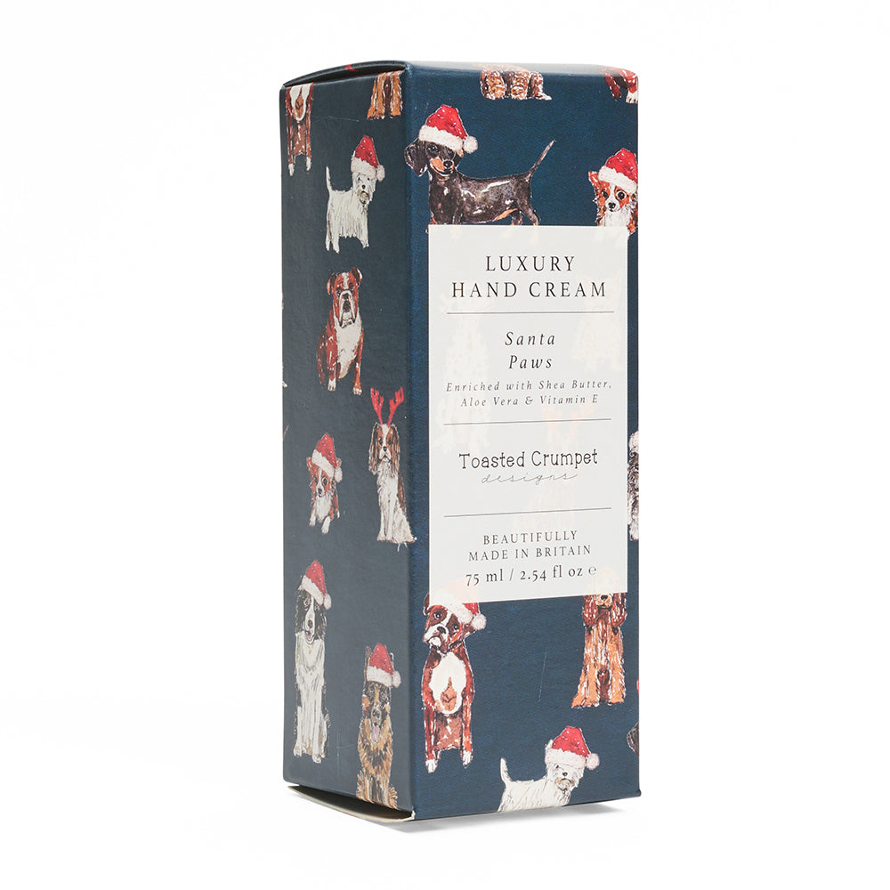 Santa paws luxury hand cream side