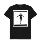Black Printed T-shirt Front