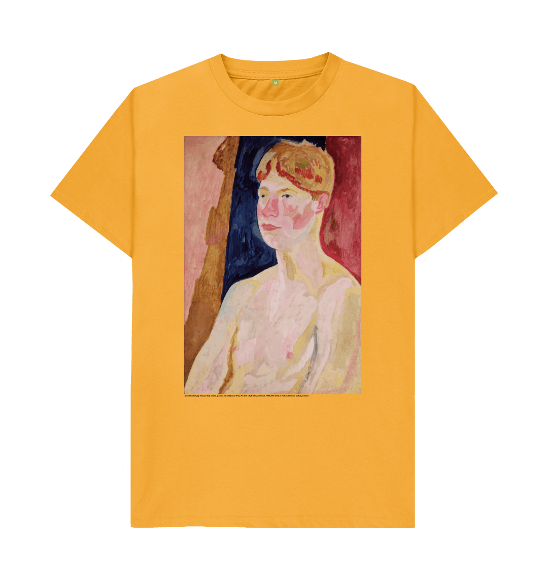 Mustard printed t shirt front
