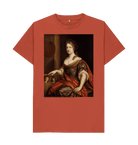 Rust Printed T-shirt Front