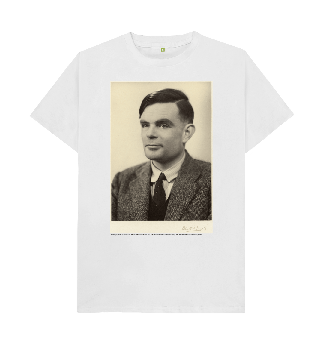 White printed t shirt front