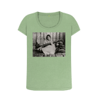 Sage Printed T-shirt Front