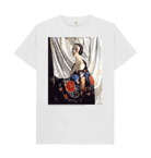 White Printed T-shirt Front